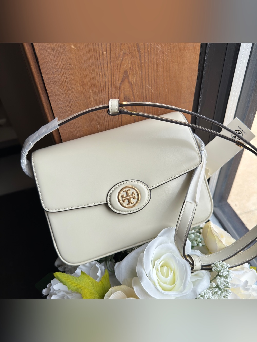 Tory Burch ROBINSON SPAZZOLATO CONVERTIBLE SHOULDER BAG 143122